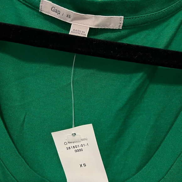 NWT Gap Drawstring Maxi Dress Size XS Green - Picture 5 of 6